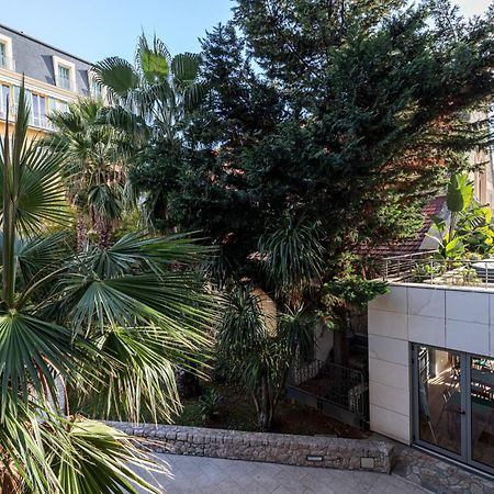 Studio Centre Terrasse Climatisation 50M Plage Menton Exterior foto